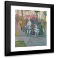thumbnail image 1 of Jakob Weidemann 12x14 Black Modern Framed Museum Art Print Titled - Paradise and Jump Rope (1951), 1 of 5