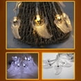 thumbnail image 2 of 10 LED Halloween Pumpkin Specter String Light Lights Horror Hanging Party Outdoor 1.5M Fairy Lights 2 Lighting Modes Room Decor Lamp, 2 of 9