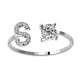 thumbnail image 4 of Minnieouse Anillo abierto con letras mayúsculas, anillos reutilizables seguros para mujer, para interiores y exteriores, viajes, oficina, Type4 NO4, 4 of 6