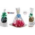 BOPP Sealable Cellophane Bags and Clear Gift Basket Wrap Packaging, 16