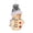#Gray Hat, variant on LIORAGLJ LED Lighted Snowman Hanging Ornament for Christmas Tree Door Window Decor
