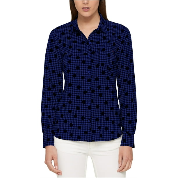 Tommy Hilfiger Tommy Hilfiger Womens Utility Button Up Shirt ctk S