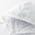 thumbnail image 5 of Hooded Shirts for Men Ice Silk Short Sleeve Summer Mesh, Ice Cooling Moisture Wicking Workout T-Shirt Tee Tops for Gym Running Athletic, White M, 5 of 8