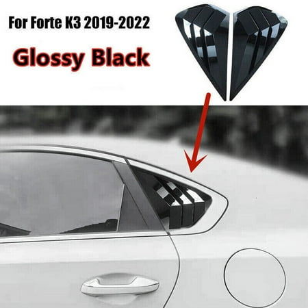 

Suyin For Kia Forte K3 2019-2022 Carbon Fiber Side Vent Galss Scoop Louver Cover