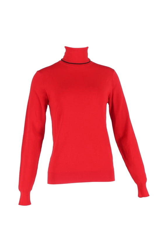 Pre-Owned Dior Turtleneck Sweater in Red Wool