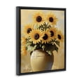 thumbnail image 2 of Stupell Industries French Country Sunflower Pot Still Life Black Floating Frame Canvas Art, 17 x 21, by Franklyn Gregory, 2 of 7