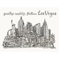 thumbnail image 3 of Wang, Melissa 24x19 Black Modern Framed Museum Art Print Titled - Viva Vegas Collection A, 3 of 5