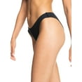 thumbnail image 2 of Roxy Womens Beach Classics Regular High-Leg Solid Swim Bottom Separates, 2 of 4