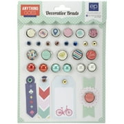 Anything Goes Decorative Brads-