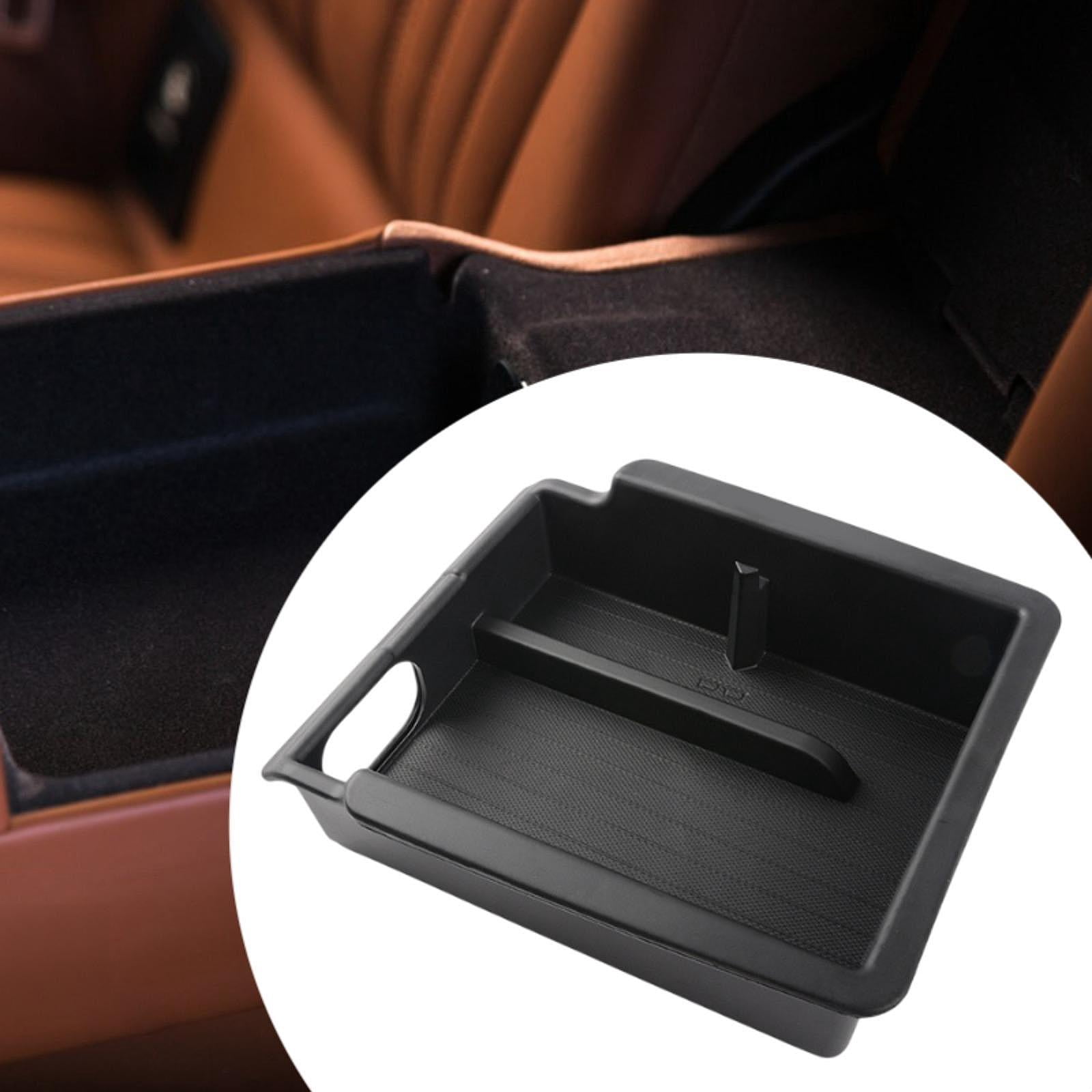 Nishiyuenyi Armrest Storage Box Tray Container Accessory 18.5x21x5cm for Model Y Saving Car