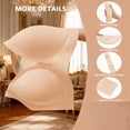 thumbnail image 3 of LOUMILEO Smooth Wireless Bras for Women Push Up Bras Full Coverage Comfort No Underwire Supportive Bra, 3 of 9