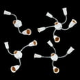 thumbnail image 3 of Yammee 3/4/5/6 in 1 Adjustable E27 to E27 Base Light Lamp Bulb Socket Splitter Adapter, 3 of 14