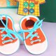 thumbnail image 3 of Juguetes de rosca de Montessori juguetes para actividades preescolares juguetes educativos para naranja Baoblaze tablero de enhebrado de cordones, 3 of 7