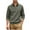 #310-Army Green, variant on Kakii Men's Business Casual Quarter-Zip Sweatshirt, Olive Green Fleece-Lined Waffle Knit Top with Stand Collar, Long Sleeve Pullover