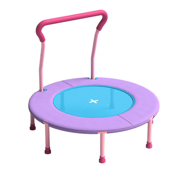 Langxun 36-Inch Mini Trampoline for Toddlers, Safe Bounce Rebounder, Fun Jumping Play Toy, Ideal Gift for Boys and Girls Ages 3-10