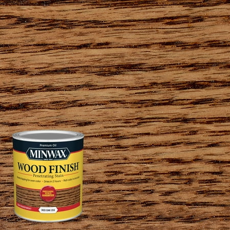 Minwax 70040444 Wood Finish Stain, Red Oak, 1 Quart, (1 Piece, 1 Pack)