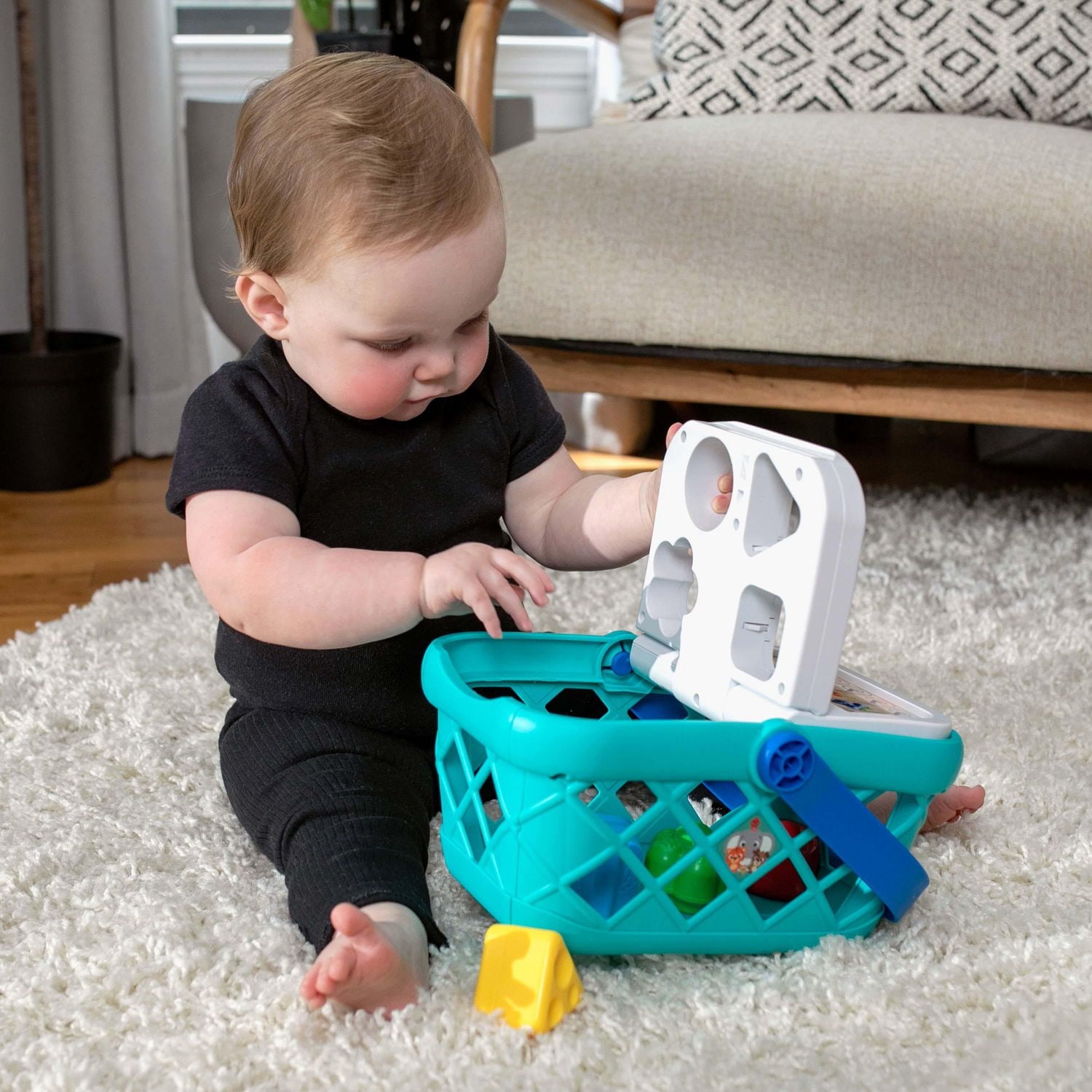 Bébé Einstein - Panier à provisions Magic Touch™ Faire semblant d'acheter un jouet
