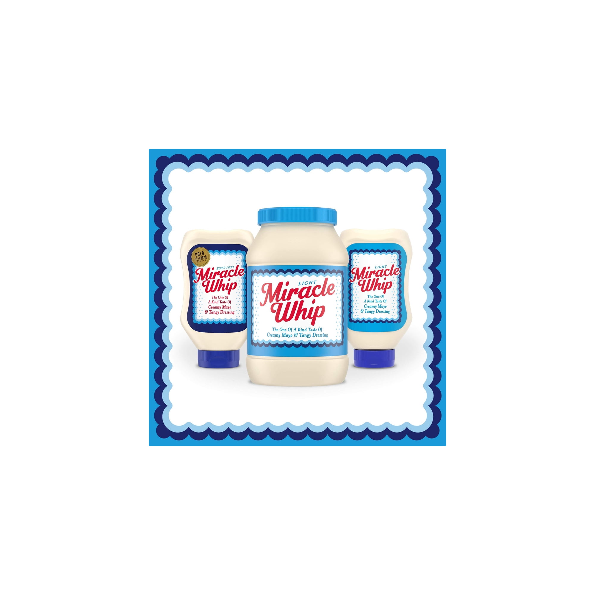 Miracle Whip Light Dressing (Pack of 3)