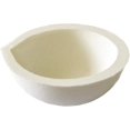 thumbnail image 1 of OTOOLWORLD Ceramic Crucible Bowl Dish Cup Furnace Melting Casting Refining Gold Silver Metal (100g x 2), 1 of 2