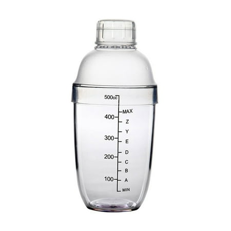 

Ekeka Clearance ! Portable Drink Barware With Scale Cocktail Shaker Bar Tools Coffee Wine Mixer