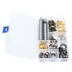 thumbnail image 3 of Kit de herramientas con ojales, juego de herramientas con ojales de Metal galvanizado grande de 12mm, decoración artesanal, equipo de oficina, 3 of 5