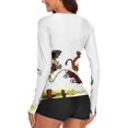 thumbnail image 3 of Calvin And Hobbes Women's Sunscreen Shirt Long Sleeve Workout Tops Crewneck Soft Comfy Tees Casual T-Shirt 2XL, 3 of 7