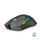 thumbnail image 3 of Ratón inalámbrico de 2,4 GHz, ratón para juegos, retroiluminación RGB, ratón óptico inalámbrico USB para juegos, 4800 DPI, recargable, silencioso, ratón inalámbrico, 3 of 8