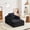 Black, variant on KTENME Comfy Corduroy Cloud Mini Chaise Lounge Chair – Deep Seat & Armrests – No Assembly Sleeper Sofa – Cozy for Living Room, Bedroom, Reading Corner – 45 Inch – Indoor – Color: Black