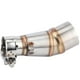 thumbnail image 3 of Tubo de Enlace Intermedio de Escape - BiuZi Accesorios de Sistema de Escape de Conector de Adaptador de Tubo de Enlace de Silenciador de Escape de Motocicleta for Z250 250 13-16, 3 of 5