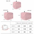 thumbnail image 6 of Light Pink Toaster Cover 4 Slice, Farmhouse Solid Pink Color Modern Art Dustproof Bakeware Oven Protector with Top Hook, Waterproof Small Kitchen Appliance Toasters Dust Cover, 12"x11"x8", 6 of 9