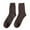 Coffee, variant on Prolriy Socks for Women, Womens Socks in Autumn and Winter Plus Velvet Padded Warm Towel Socks Solid Color Ladies Long Cotton Socks Womens Socks Black