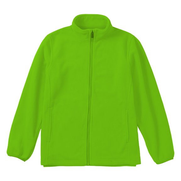 Mercatoo Youth Boys Girls Fl𝐞ece Jacket Lightweight Stand Collar Zipper Long Sleeve Jacket Toddler Kids School Fall Winter Warm Coat