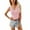 Pink, variant on Lolmot Women's Tops for Summer 2023 Fashion Slim Fit Solid Color Knitwear Lace Edge V-Neck Tank Tops Vest