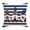 C, variant on LanSuare 4th of July American Patriotic Decorative Throw Pillow Cover Stripes Outdoor Cushion Cover for Sofa Couch Living Room Bed Decoration