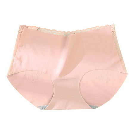 

Mackneog High Rise Underwear Women Women s Solid Color Sexy Must Haves Flattering Lace Panties Polyester Lace Thong Plus Size Panties