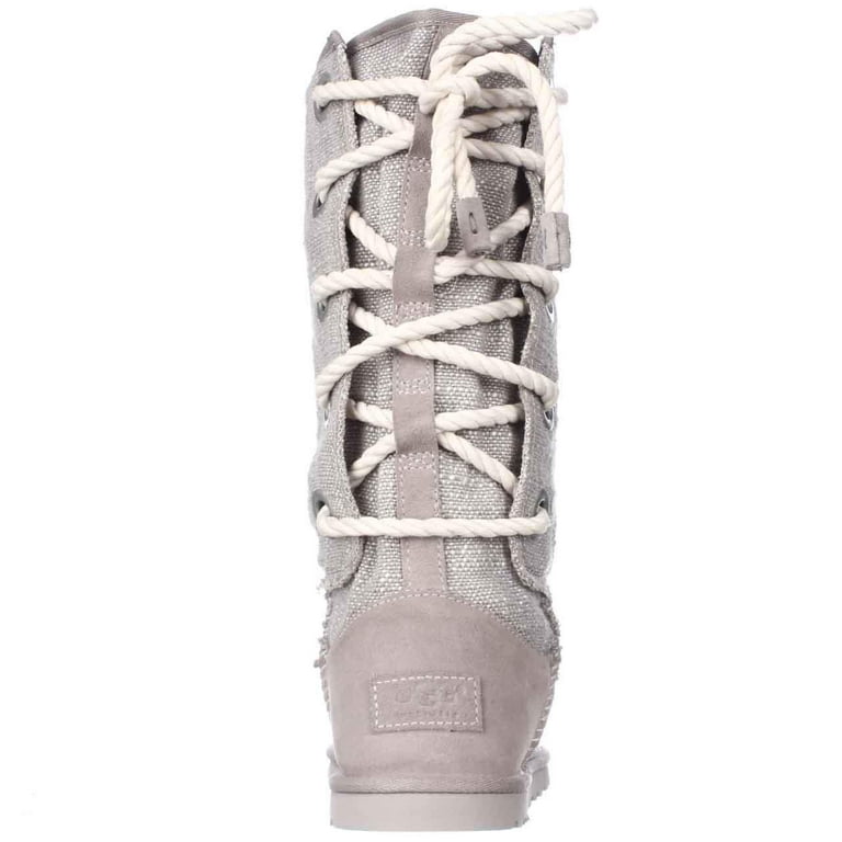 Ugg boots tie 2025 in back