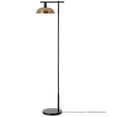 thumbnail image 4 of Evelyn&Zoe Conan 68" Metal Floor Lamp with Metal Shade, Blackened Bronze/Antique Brass, 4 of 8
