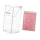 thumbnail image 5 of Organizador de brochas de maquillaje transparente, compacto, diseño moderno, cosmético Perlas en polvo, 5 of 9
