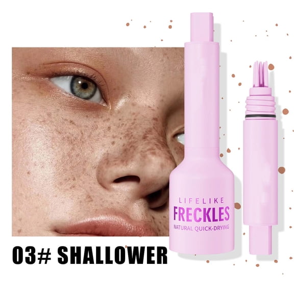 Body painting Natural Simulation Freckle Pen Waterproof Sweat Proof Drying Press Type Freckle Pen1.5ml