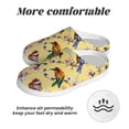 thumbnail image 6 of Picia Bright Birds for Women's Lamb-hug Comfy Fleece House Slippers Memory Foam, Slip-on House Shoes Indoor Outdoor-42/43, 6 of 7