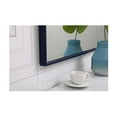 thumbnail image 2 of Elegant Decor MR4077WH 28 x 42 in. Metal Frame Rectangle Mirror, White, 2 of 4