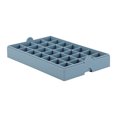thumbnail image 3 of Bandejas para cubitos de hielo ZHCH apilable apta para lavavajillas azul 28 cubos, 3 of 5
