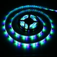 thumbnail image 3 of CIMAXIC Party 5M Waterproof LED Strip Lights SMD 5050 RGB Light Strip with 24-Key Remote Controller for Party Christmas Decoration,196.85"X0.39"X0.39", 3 of 4