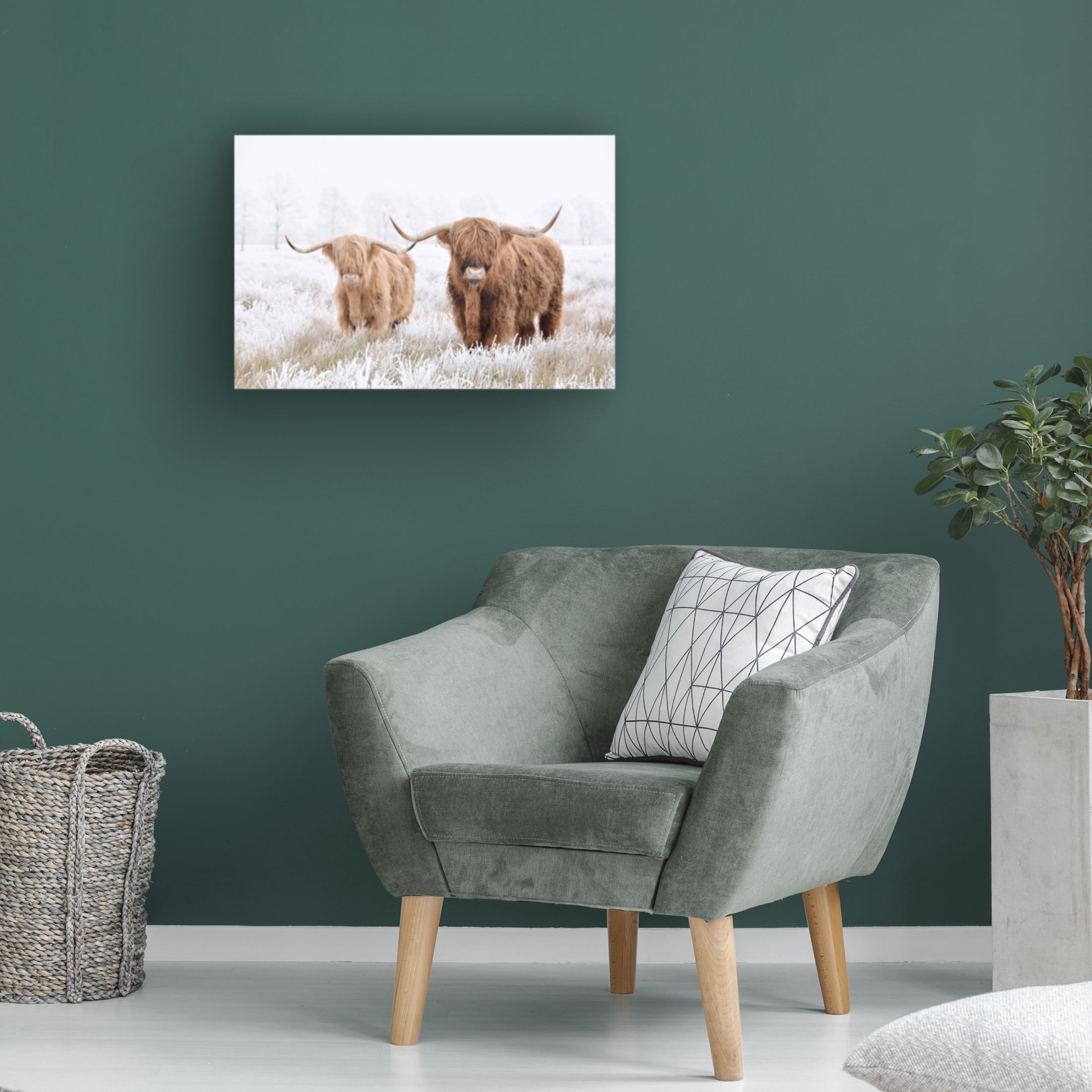 Canvas Wall Art - Krista Broadway 'Springfield' Wall Art for Living Room, Bedroom, or Office Décor by Trademark Fine Art - 47 x 30 Inches