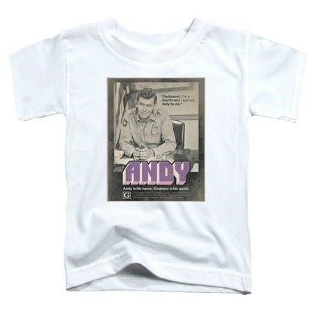 

Andy Griffith Show - Andy - Toddler Short Sleeve Shirt - 2T