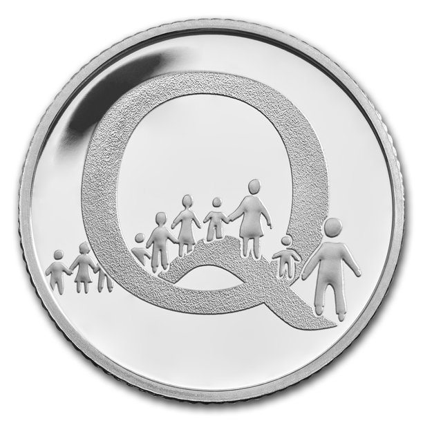 2018 Great Britain Silver 10p Great British Coin Hunt Proof (Q