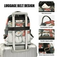 thumbnail image 3 of FORMRS Mini Backpack Purse for Women Travel Daypack Casual Shoulder Bag, Snowman Family, 3 of 7
