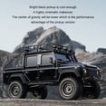 thumbnail image 3 of bedienty Professional 4WD RC Car Exquisite Workmanship Easy To Powerful Performance Lights Metal Car Car Green, 3 of 6