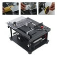 thumbnail image 4 of Mini Sliding Table Saw Kit Multifunction Woodworking DIY Hobby Model Sliding Cutting Bench Saw Household 8500r/min ,High Dust Collection Efficiency, 4 of 6