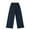 Navy, variant on Kmdttou Cargo Plus Size Pants Women Baggy wide leg High Waist Drawstring Straight Leg Lace-Up Work Pants With Pockets Trousers